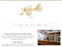 Tablet Screenshot of mozzarellas.uk.com